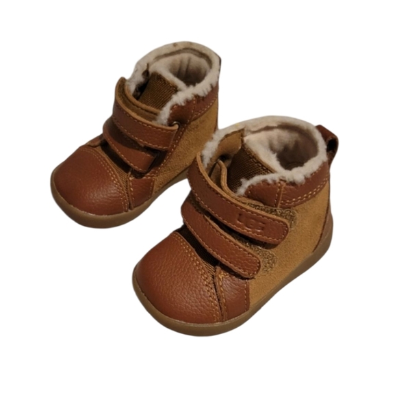 Infants/Babies UGG KIDS RENNON Boots Brown Size 02/03 - Picture 3 of 9